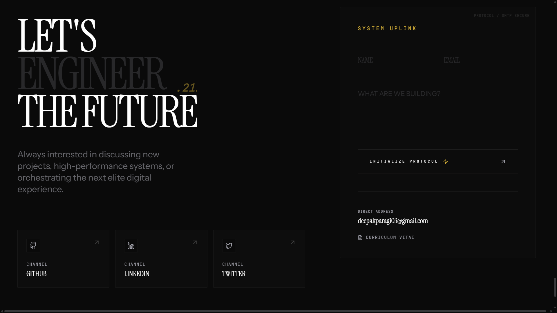 DEEPAK PARAGI PORTFOLIO screenshot 3